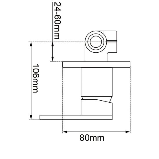 LUCID PIN Series BU0126-2-80.ST-NB Trim Kit(match CLPM)