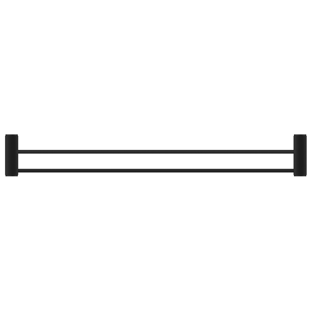 Mica Fluted Double Towel Rail