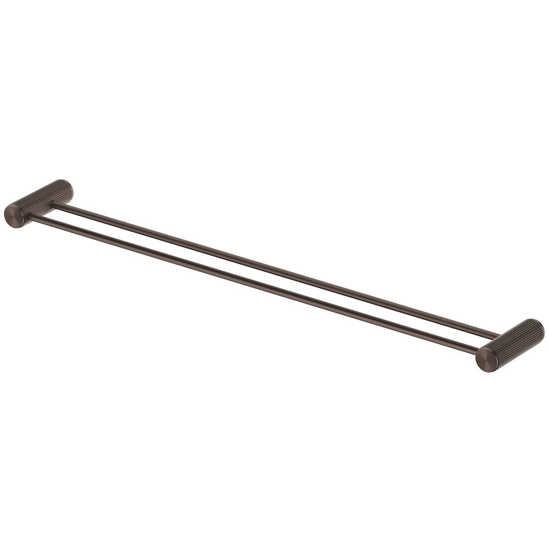 Mica Fluted Double Towel Rail