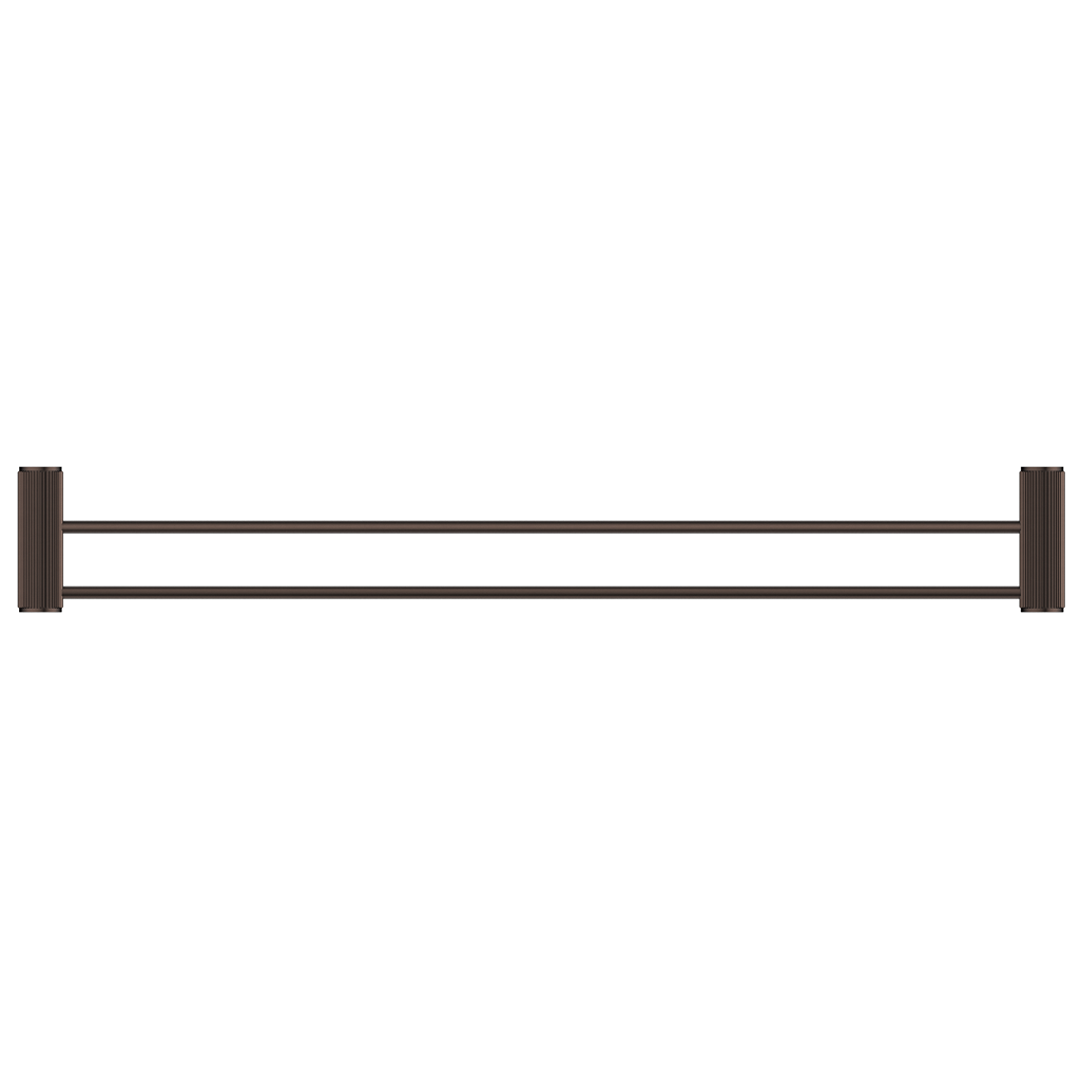 Mica Fluted Double Towel Rail