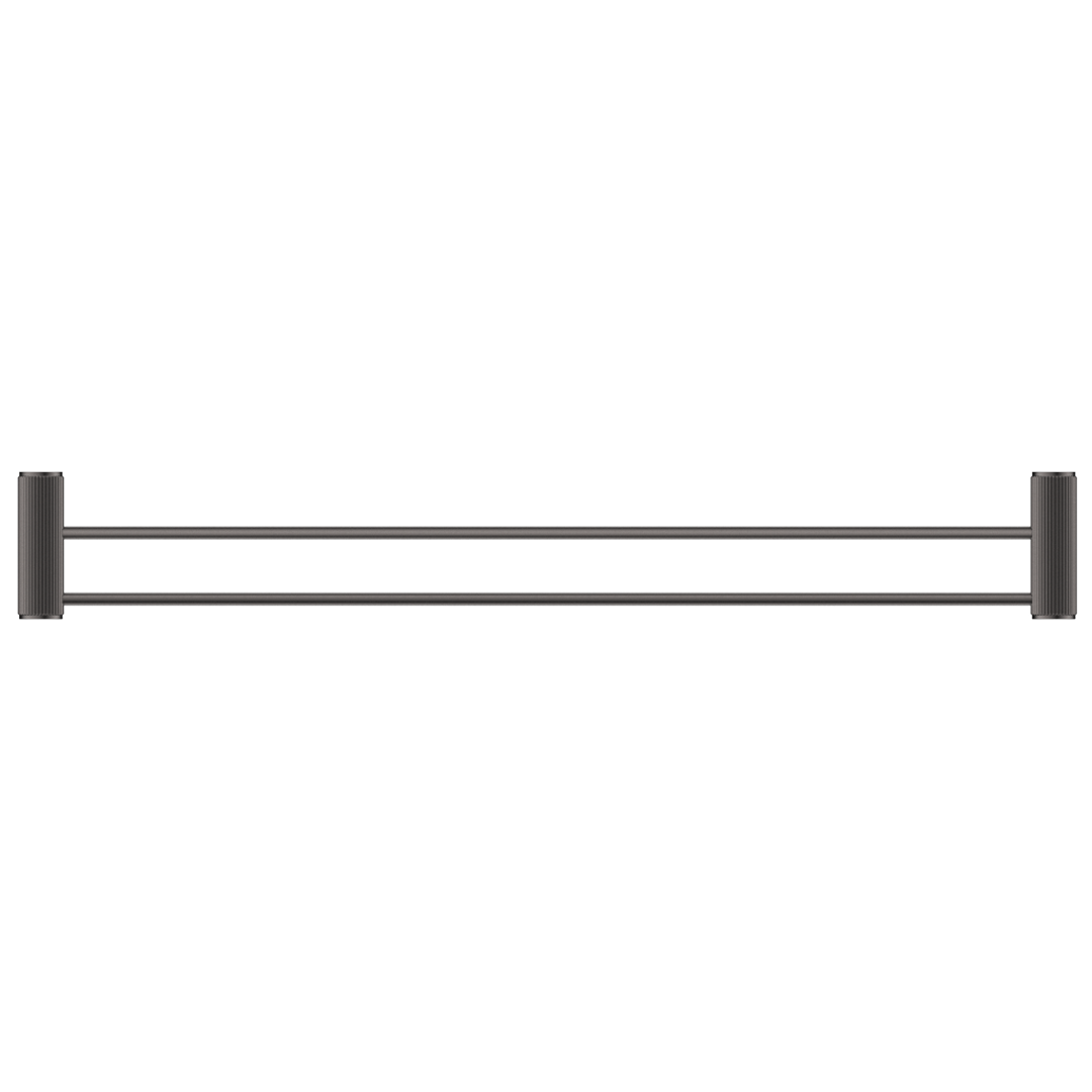 Mica Fluted Double Towel Rail