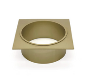 Muses POP WASTE GRATES Brushed Yellow GOLD 80MM