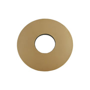 80mm Brushed Yellow Gold Round Cover Plate For Wall Mixer / Diverter Bottom Part / Wall Spout