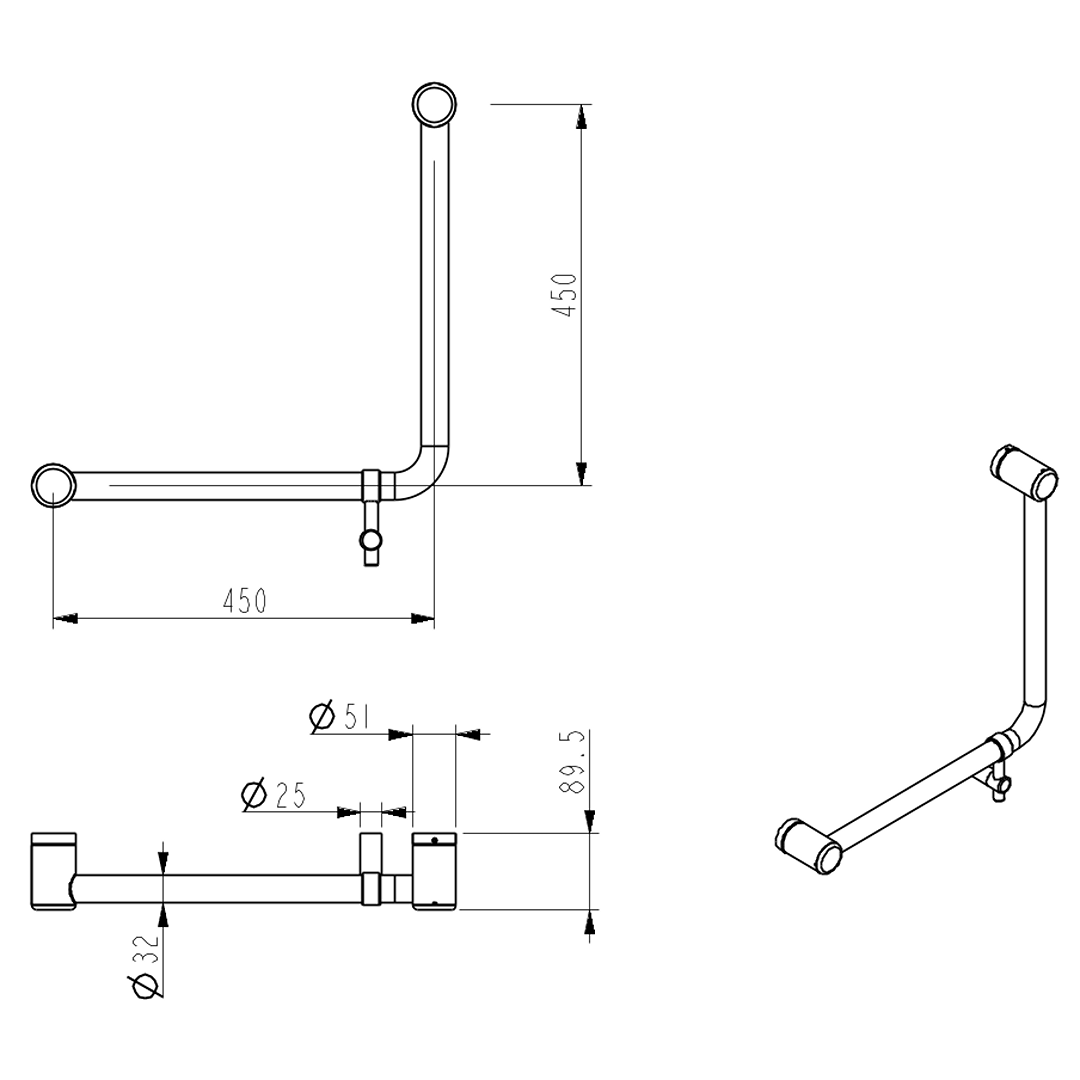 AMB 450x450mm