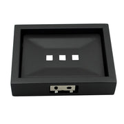 Cavallo Matte Black Square Soap Dish