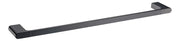Bellino  Matte Black Zinc Alloy 600mm Single Towel Rail