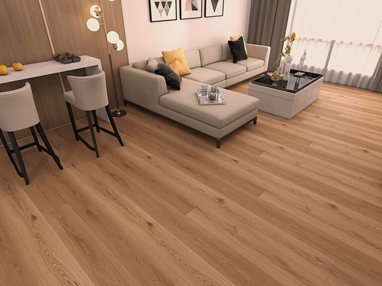 BG003 CARAMEL  1.5M LENGTH 5G CLICKS PREMIUM QUALITY LAMINATE FLOORING