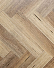 BGH702 QLD SPOTTED GUM HERRINGBONE 8MM WATERPROOF HYBRID SPC