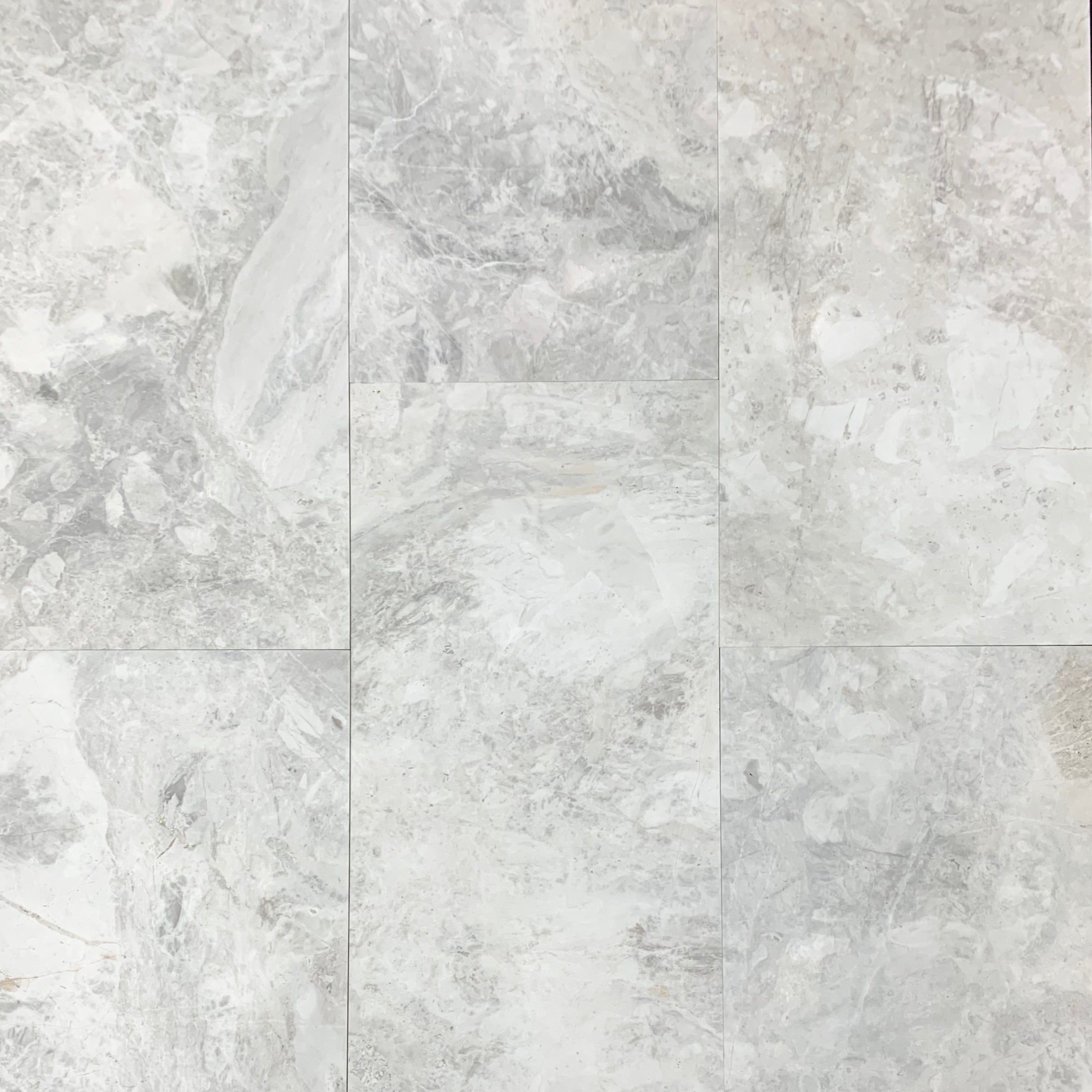 BHCA16 Nimbus White Honed Marble 914x457x15