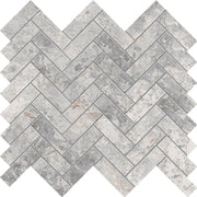BHCS119 PARADISE TUNDRA GREY CHEVRON MOSAIC