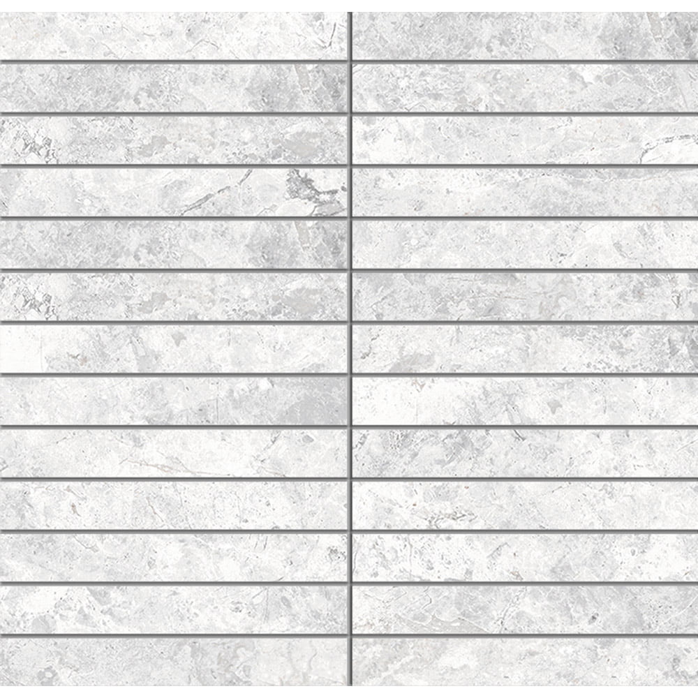 BHCS124	PARADISE TUNDRA WHITE  FINGER MOSAIC