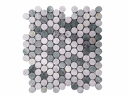 BHCV43 calcutta green penny round 23*7MM