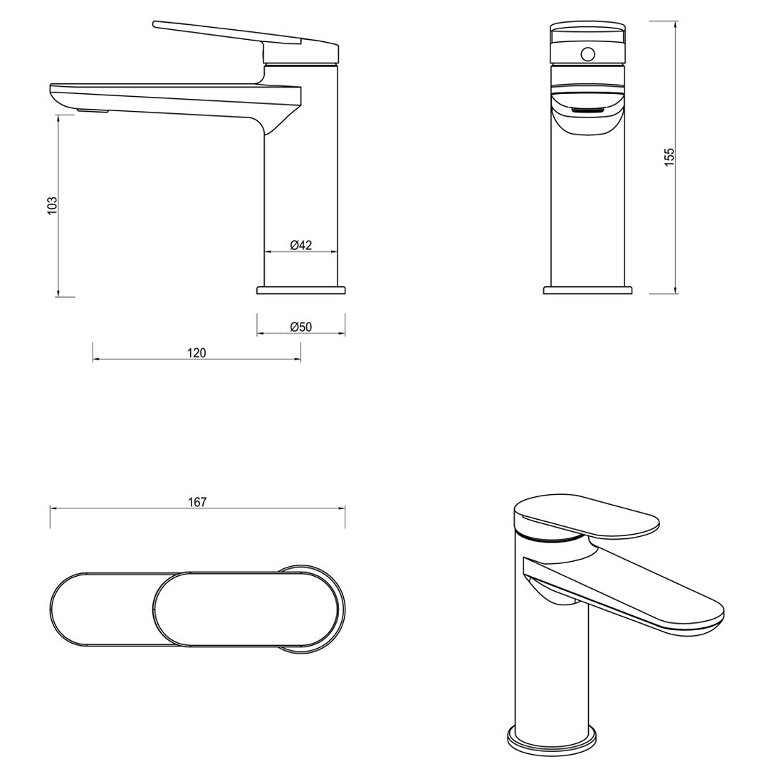 Lantra Basin Mixer