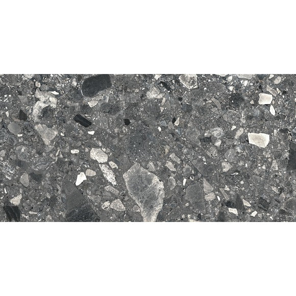 BT1132 BEACH DARK GREY 6X12 MATT
