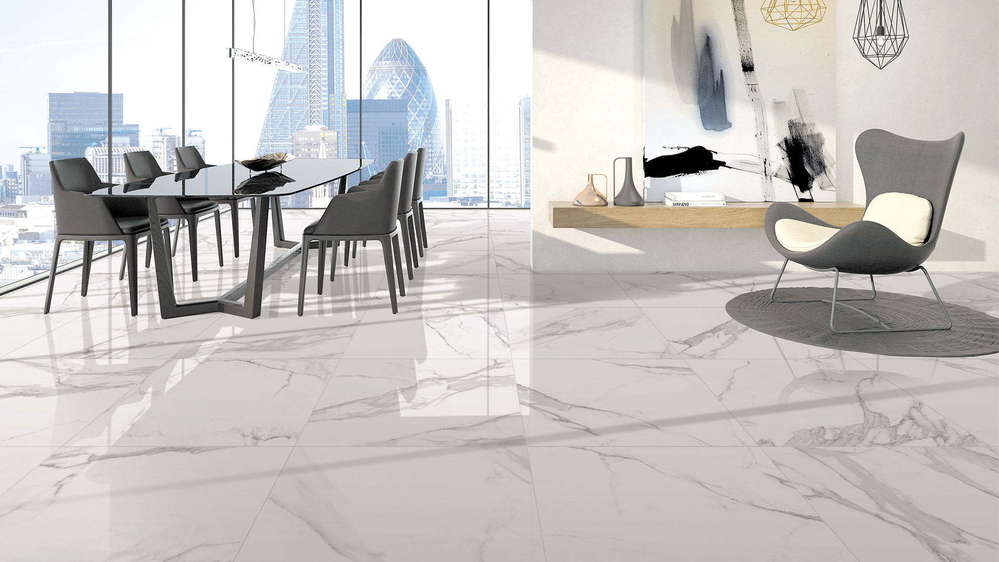 BT325 WHITE STATUARIO 600X600 POLISHED
