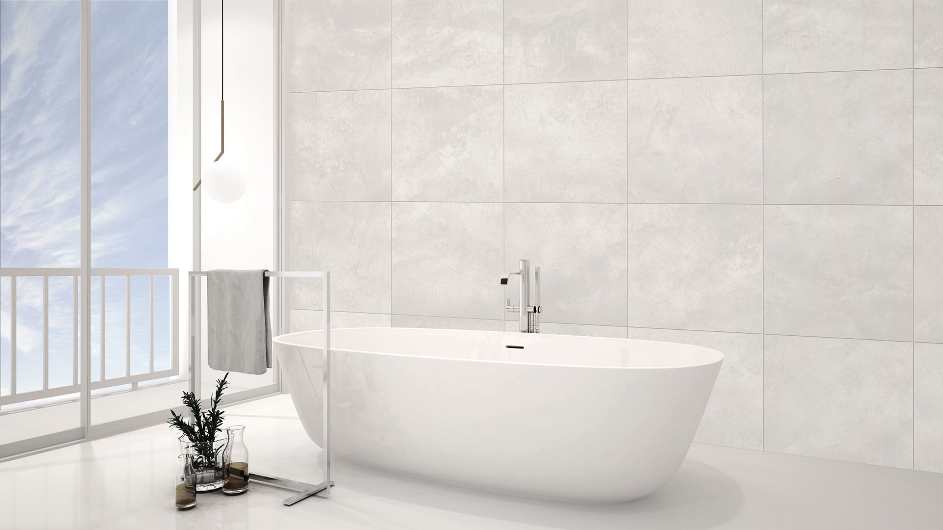 BT3416 KENSEY WHITE 600X600 MATT
