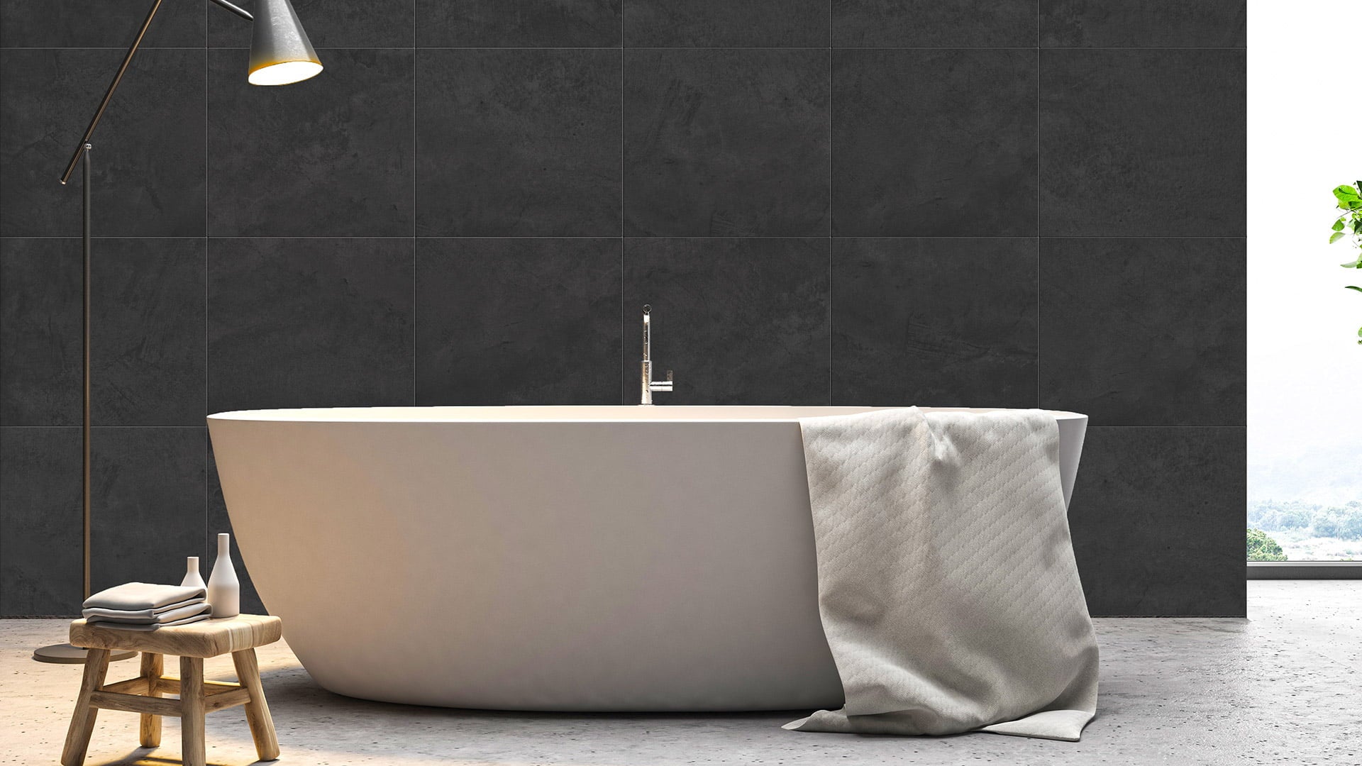 BT3417 KENSEY CHARCOAL 600X600 MATT