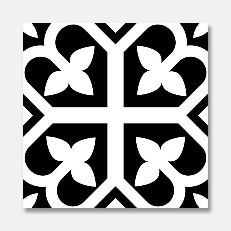BT3426 ASTER LOTUS BLACK	200X200	MATT