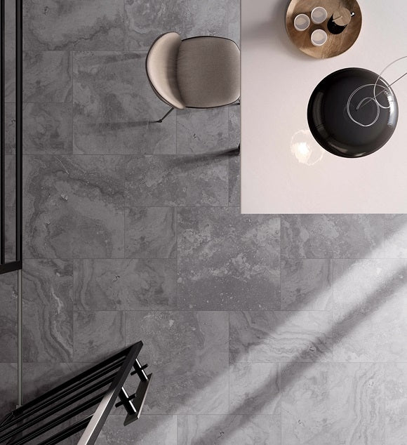BT542 TRAVERTINE DARK 600X600	MATT