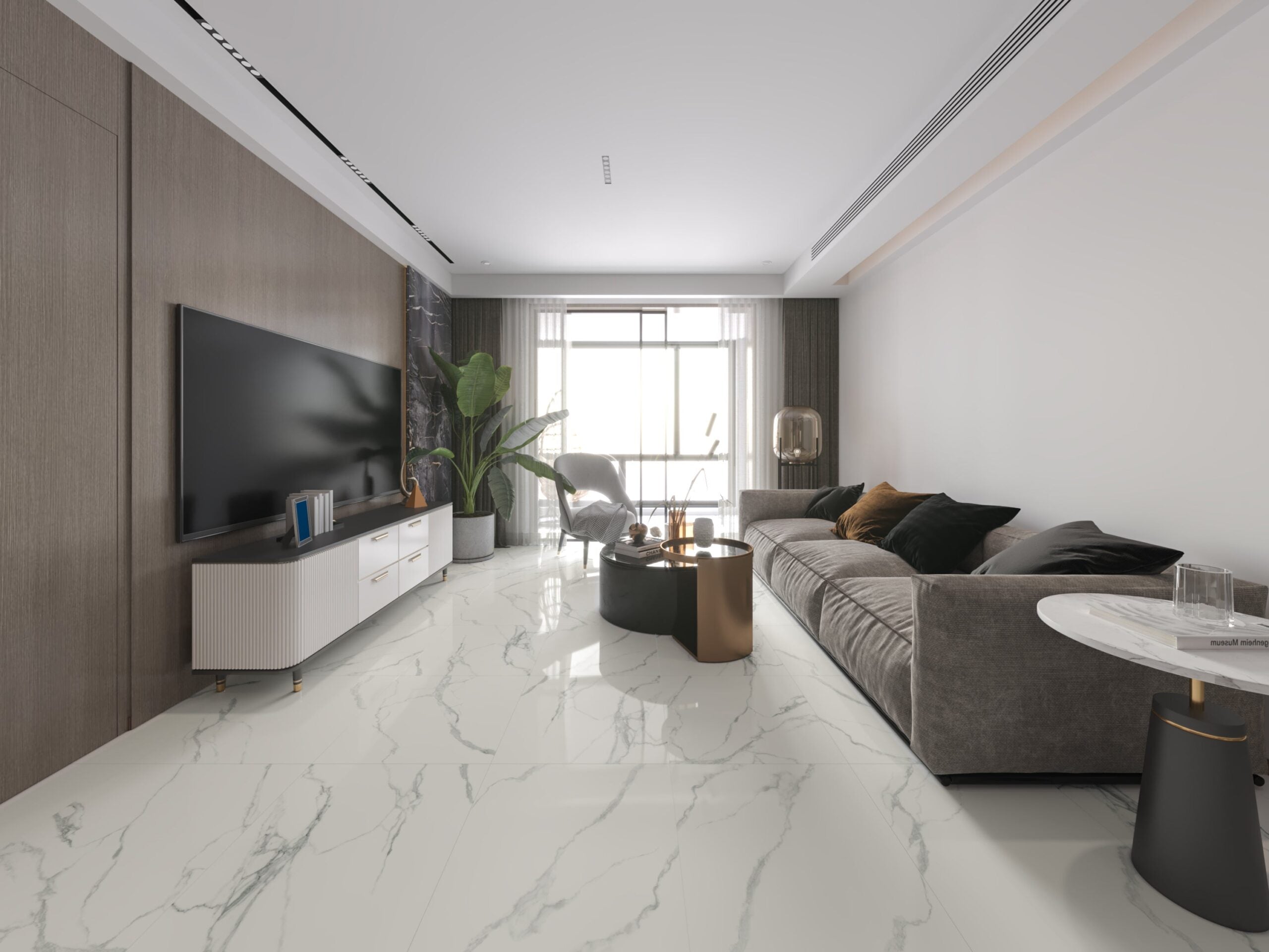 BT573 STONE POLISH CARRARA 600X600 POLISHED