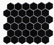 BT629 BLACK MINI HEXAGON POLISHED