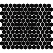 BT630 BLACK MINI HEXAGON SATIN