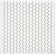 BT643 WHITE PENNY POLISHED