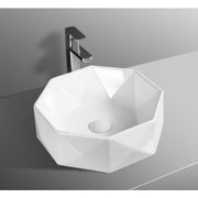BTBasin6 PLAIN DIAMOND WHITE	415X415X130