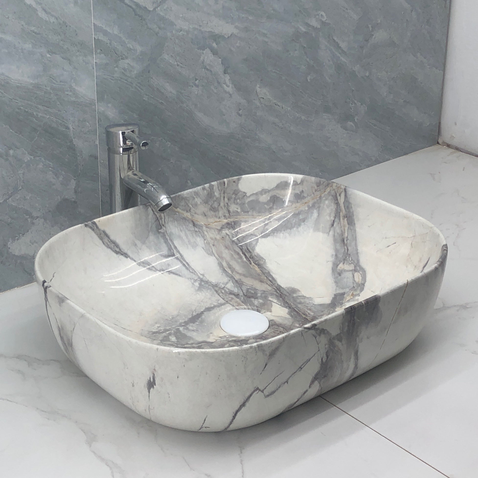 BTBasin8 PARADISE MARBLE 505X405X145