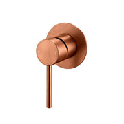 LUCID PIN Brushed Copper Wall Mixer Trim Kit Only (match CLPM)