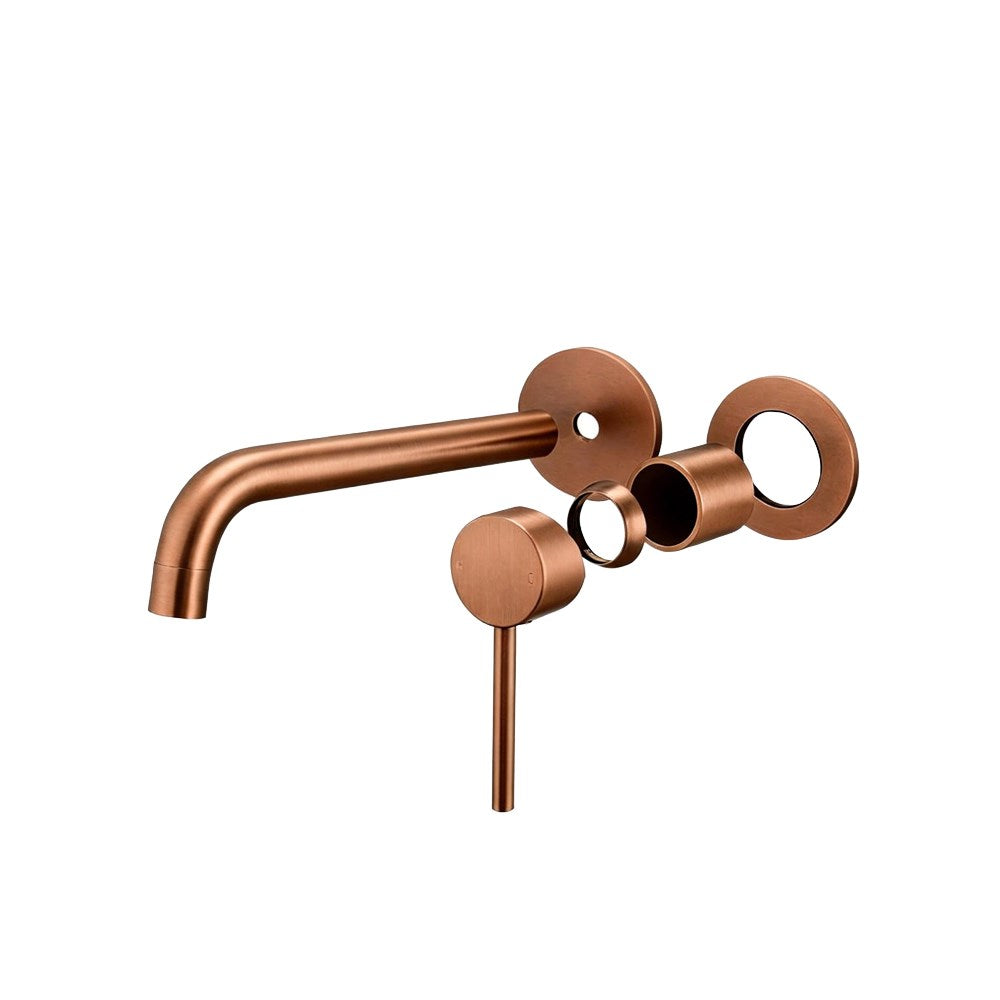 LUCID PIN Brushed Copper Wall Mixer Trim Kit Only (match CLPM)