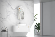 Navona CARYSIL 1200mm Fluted Wall Hung Vanity 1200 x 469 x 412mm