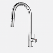 Navona Carysil Slim Chrome Pull Out Kitchen Mixer