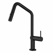 Navona Carysil Angle Matte Black Pull Out Kitchen Mixer