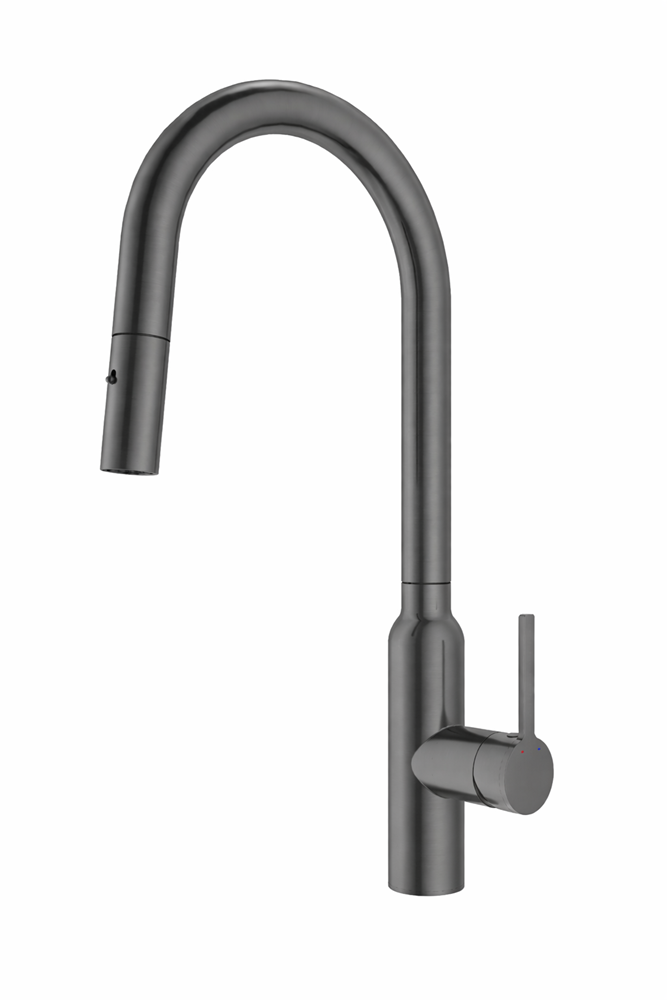 Navona Carysil Round Kitchen Mixer -Gun Metal