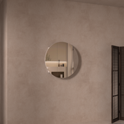 CARYSIL Orbit Series Round  800x800mm Matte White Shaving Cabinet