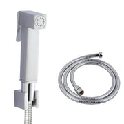 Square Brass Toilet Bidet Spray Kit (SS Hose)