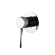 LUCID PIN - Chrome Wall Mixer (80mm Cover Plate )
