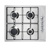Carysil Built-In Stainless Steel 4 Burner Gas Hob