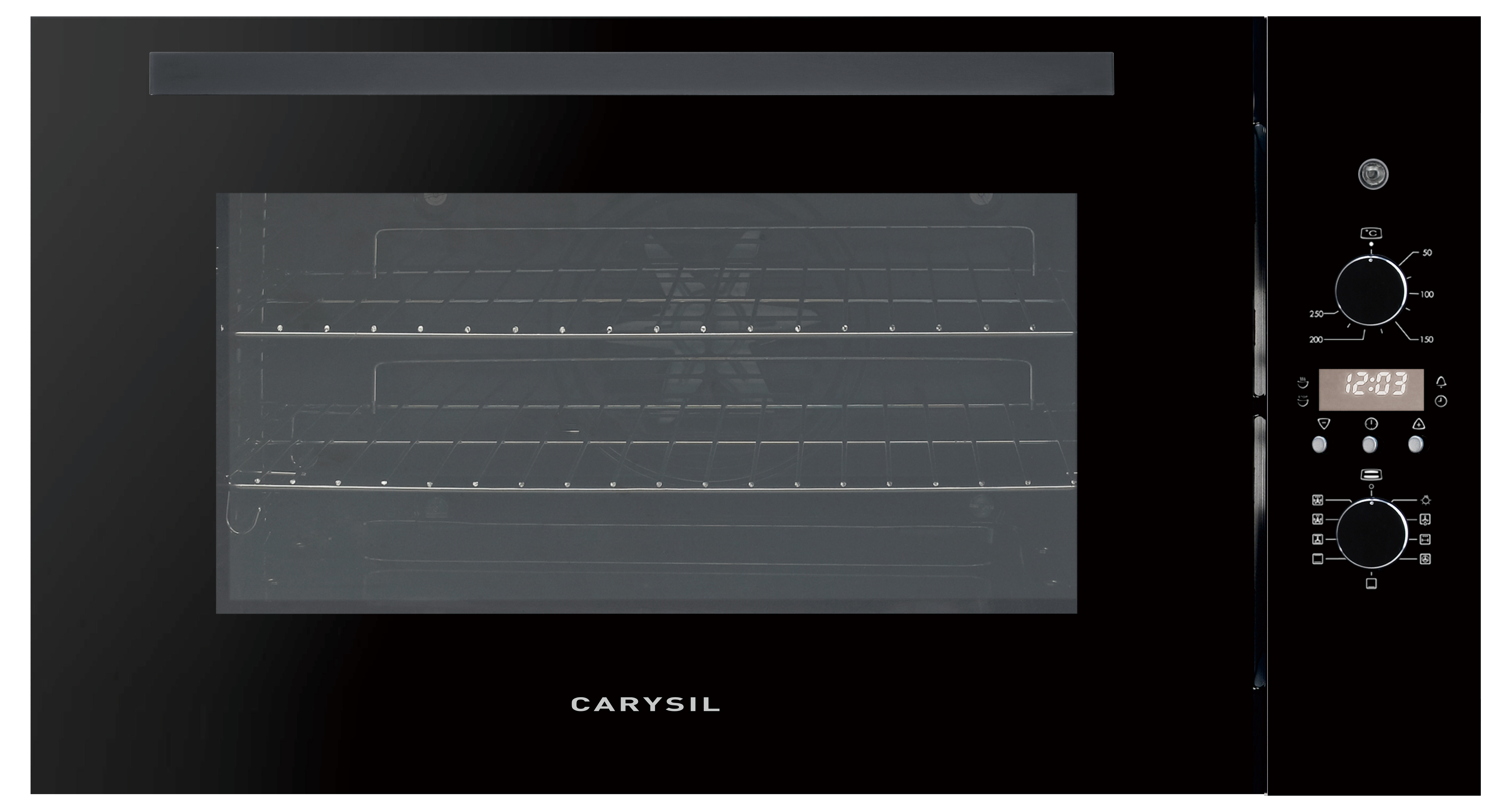 Carysil Built-In Black Oven 90cm