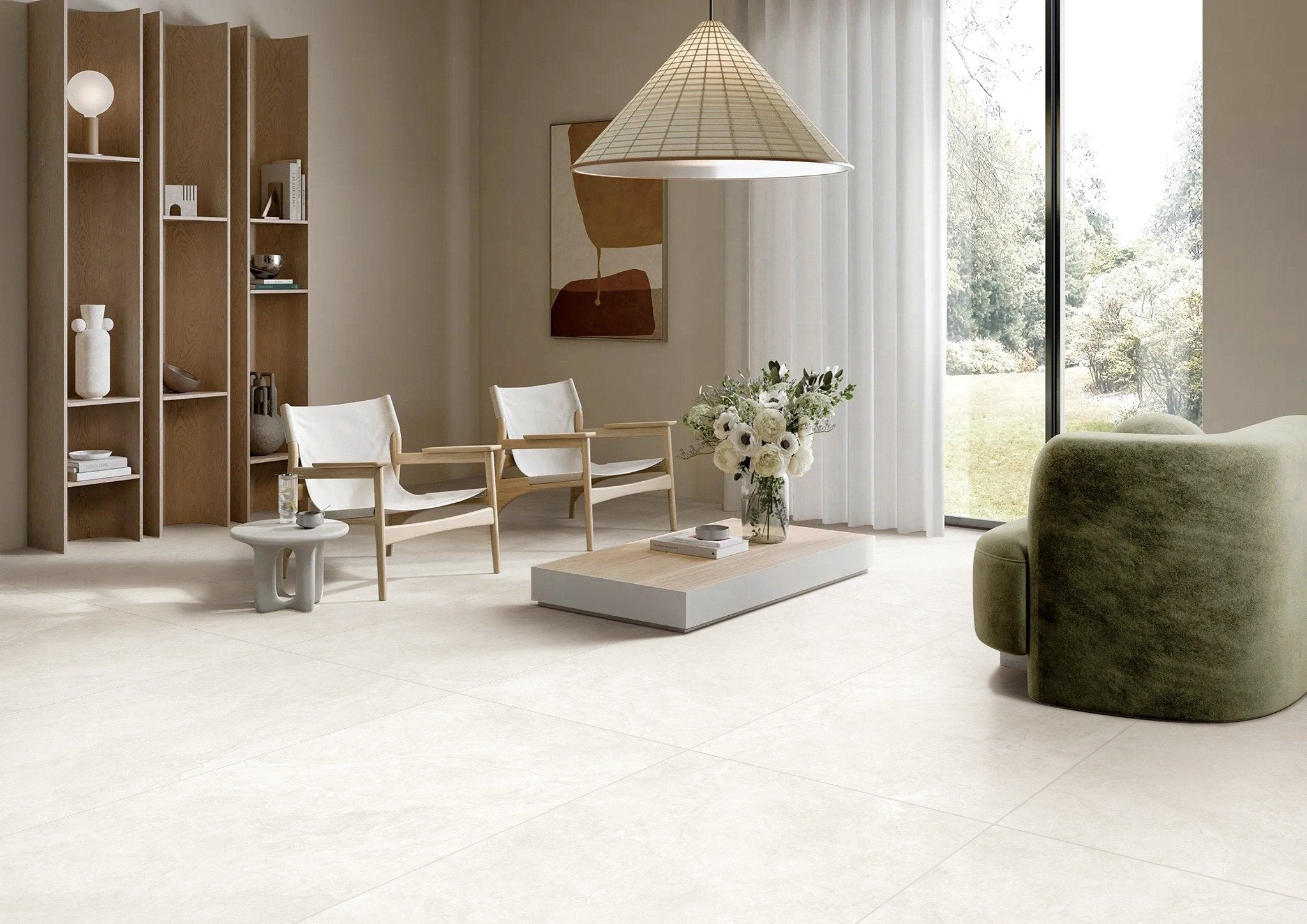 BH359 Cashmere Ivory 600 x 600 Satin
