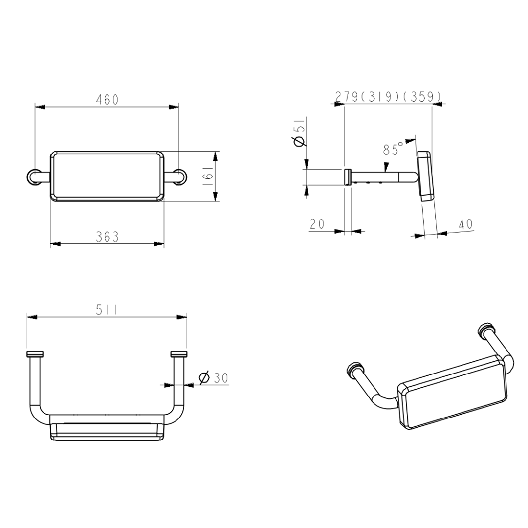 DDA Backrest