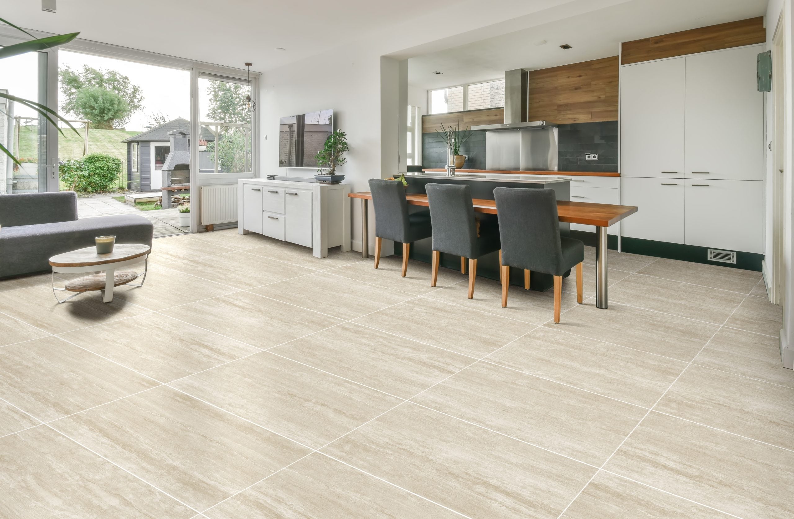 BHCV138	Travertine Sand 600 X 1200MM Matt