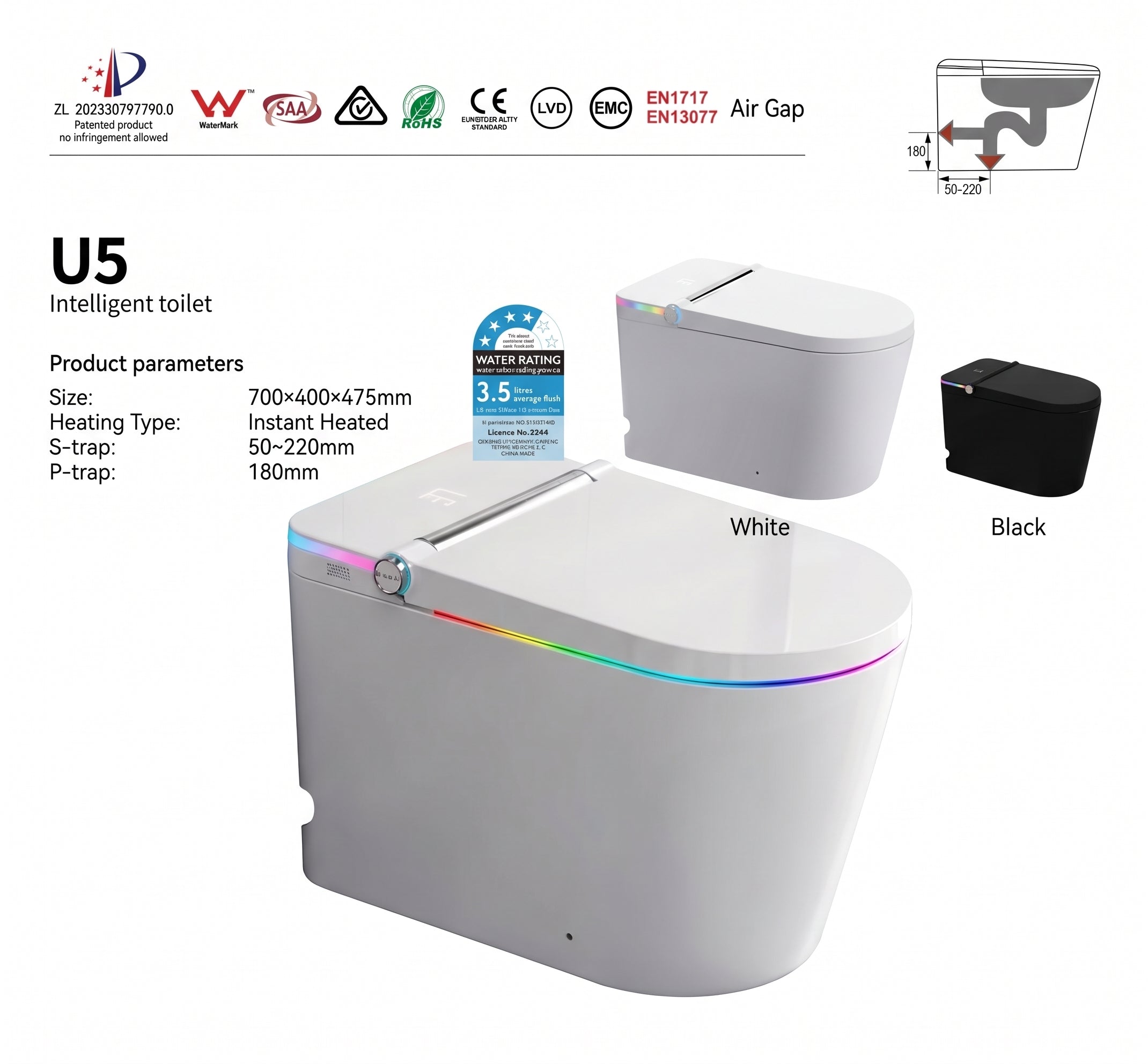 Smart Toilet U5