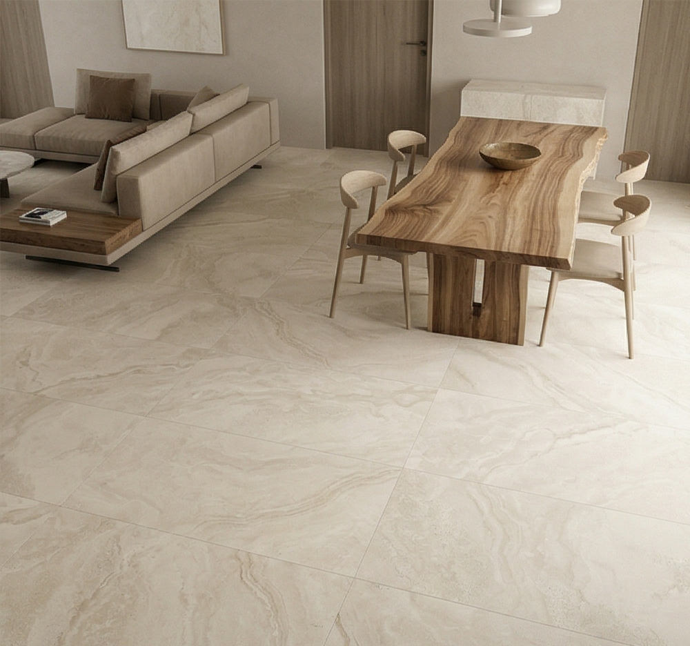 BHF312 GLACIER BEIGE MATT 600X600