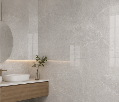 BN7026	Champagne Grey Gloss 600 x 1200
