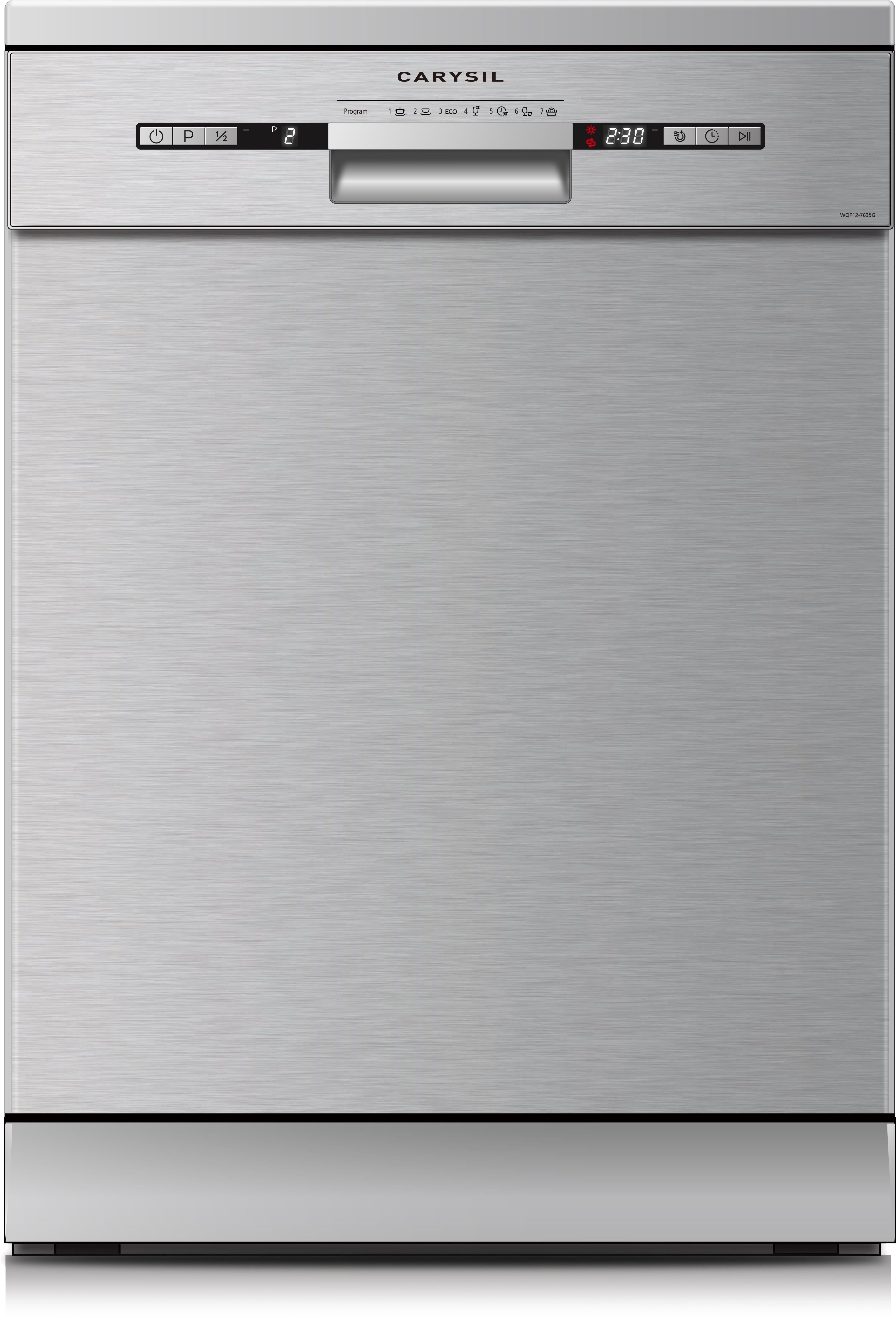 Carysil Stainless Steel Freestanding Dishwasher 14 Place Sett