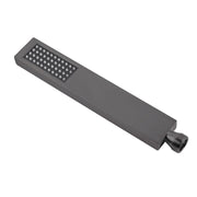 Esperia Square Solid Brass Gun Metal Grey Hand Shower Spray