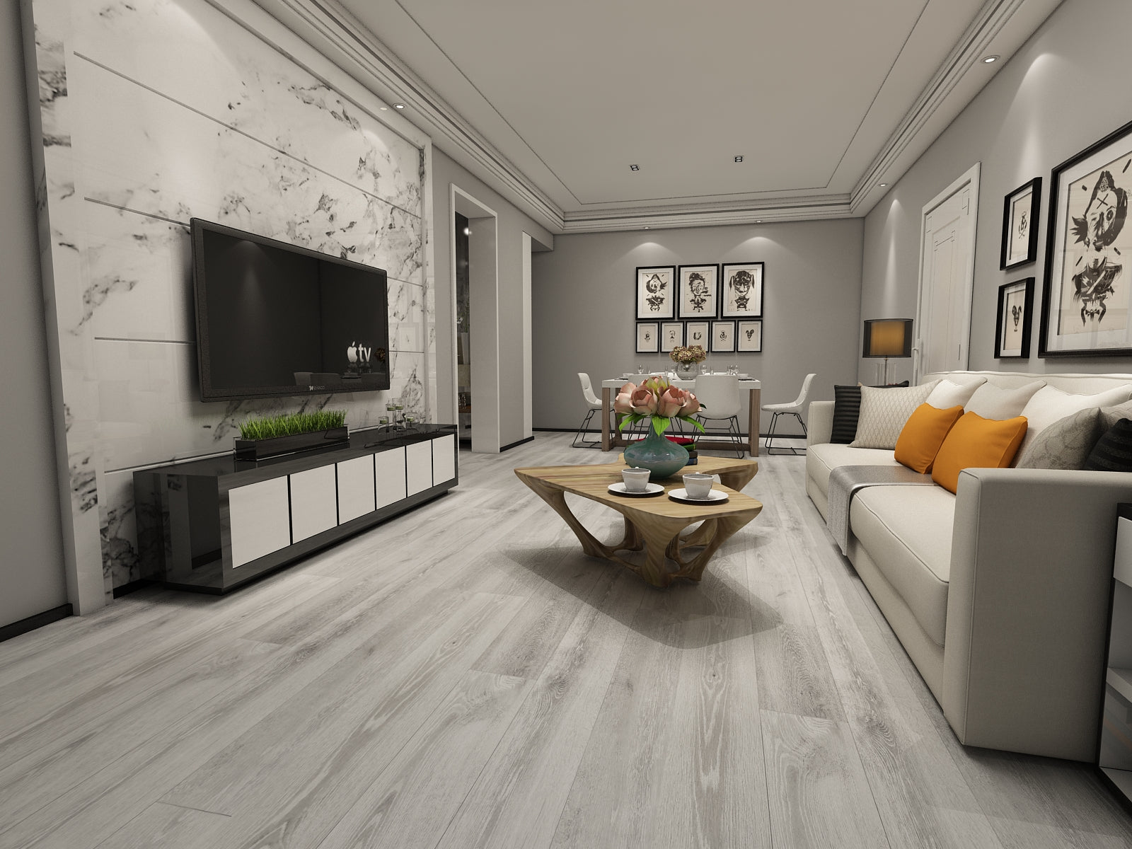 BTBC20 COLAC RUSTIC GREY	1850 X 197 X 12 mm