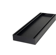 Muses Aluminium Brushed Black Ezy Flow Tile Insert Grate  300 * 100 * 26mm